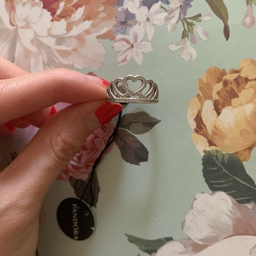 NWT pandora princess ring size 5 - Picture 3 of 5